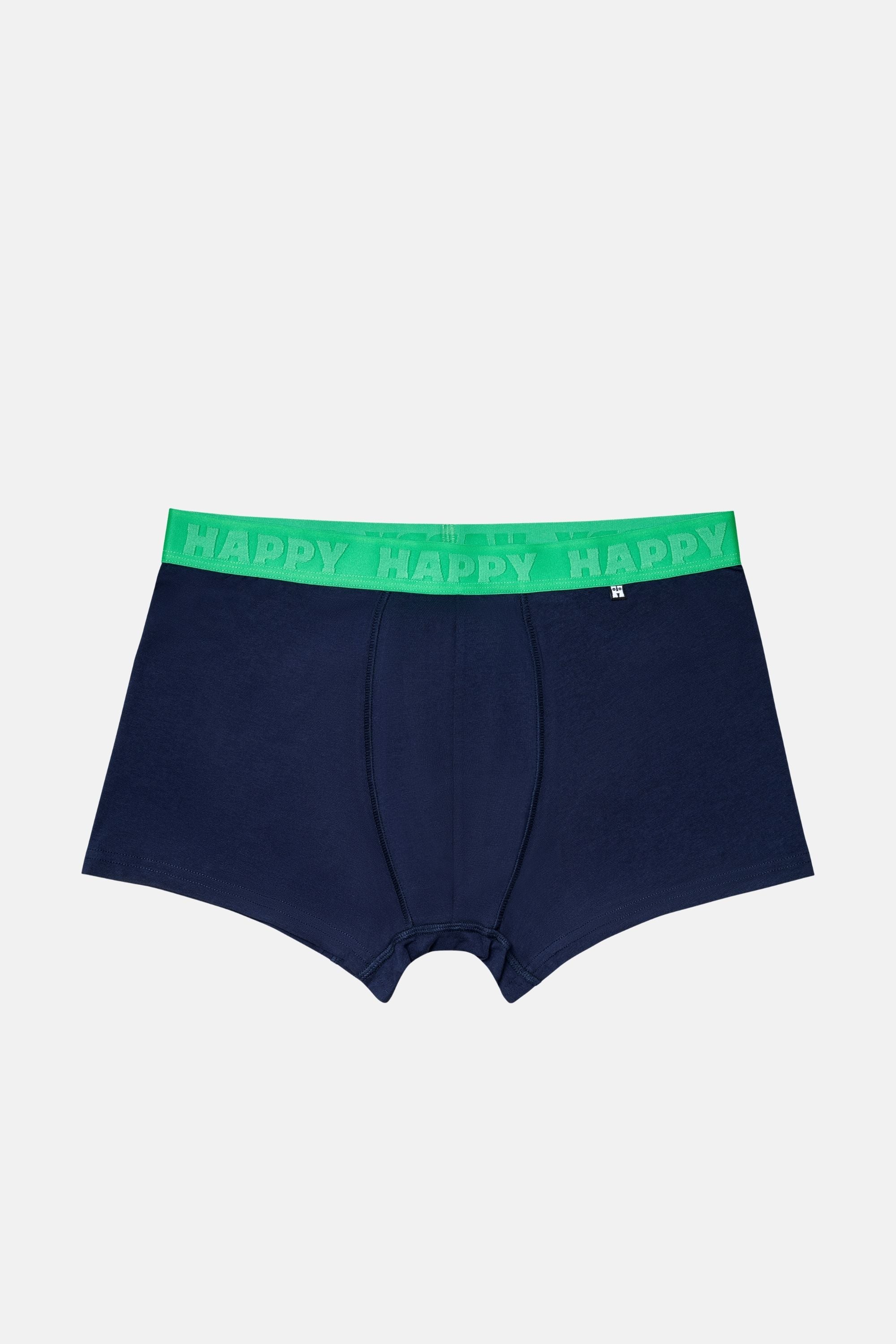 Happy Socks -  Erkek Lacivert 3'lü Boxer Seti