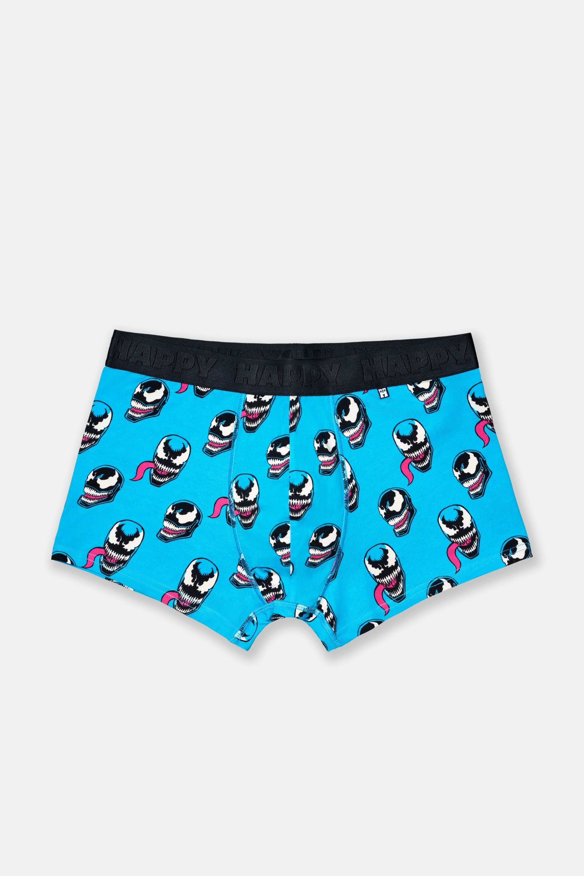 Happy Socks - Erkek Mavi Venom Desenli Boxer