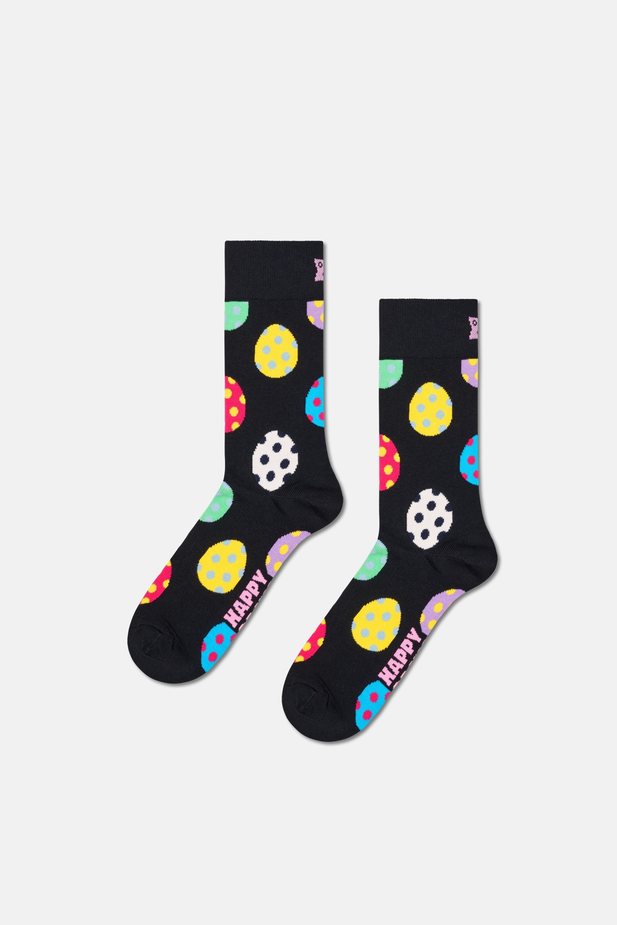 Happy Socks - Çok Renkli Tavşan Desenli 3Lü Pamuklu Çorap Seti