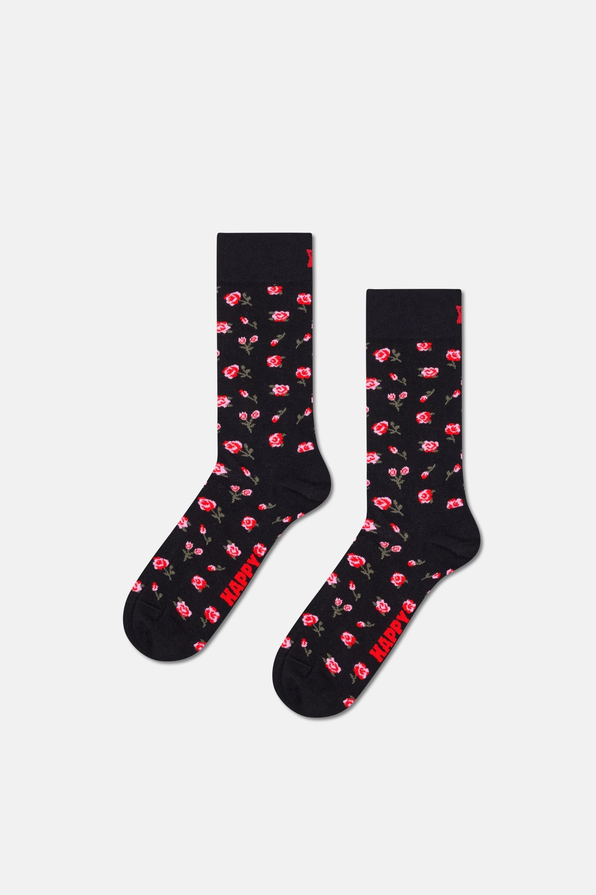 Happy Socks - Çok Renkli Anneler Günü Desenli 3Lü Pamuklu Çorap Seti