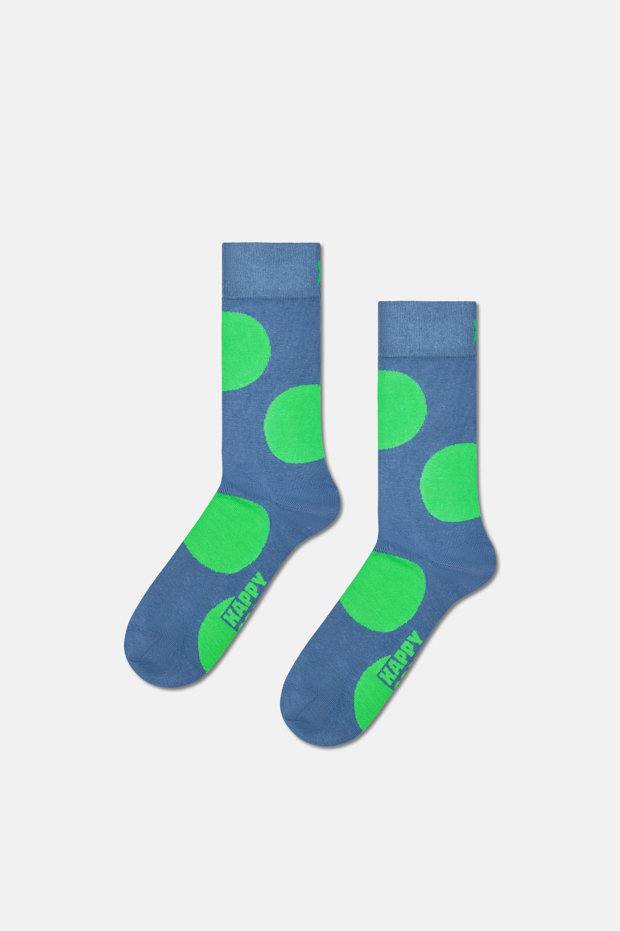 Happy Socks - Çok Renkli Karışık Kış Desenli 7Li Pamuklu Çorap Seti