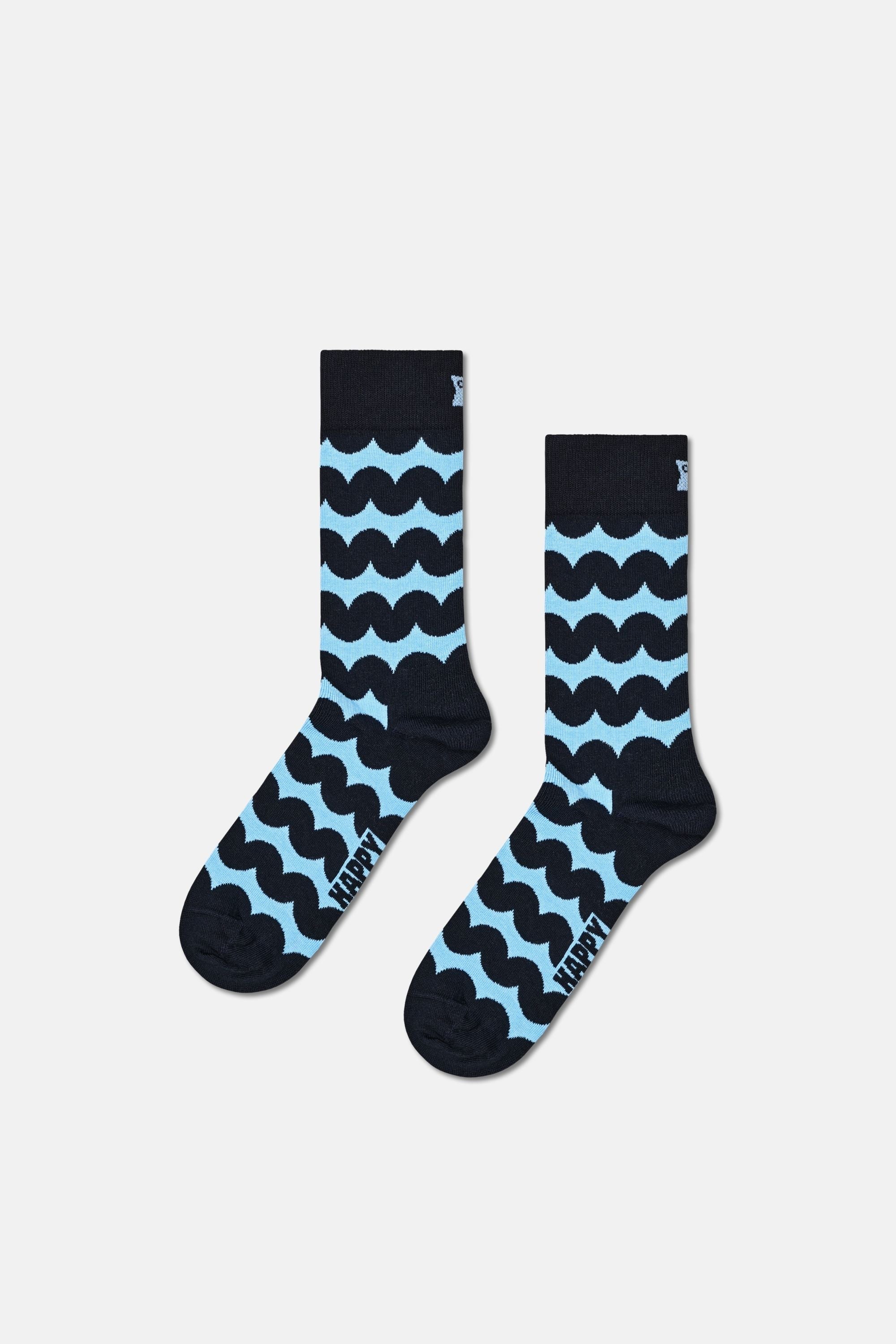 Happy Socks - Çok Renkli Kış Desenli 4Lü Pamuklu Çorap Seti