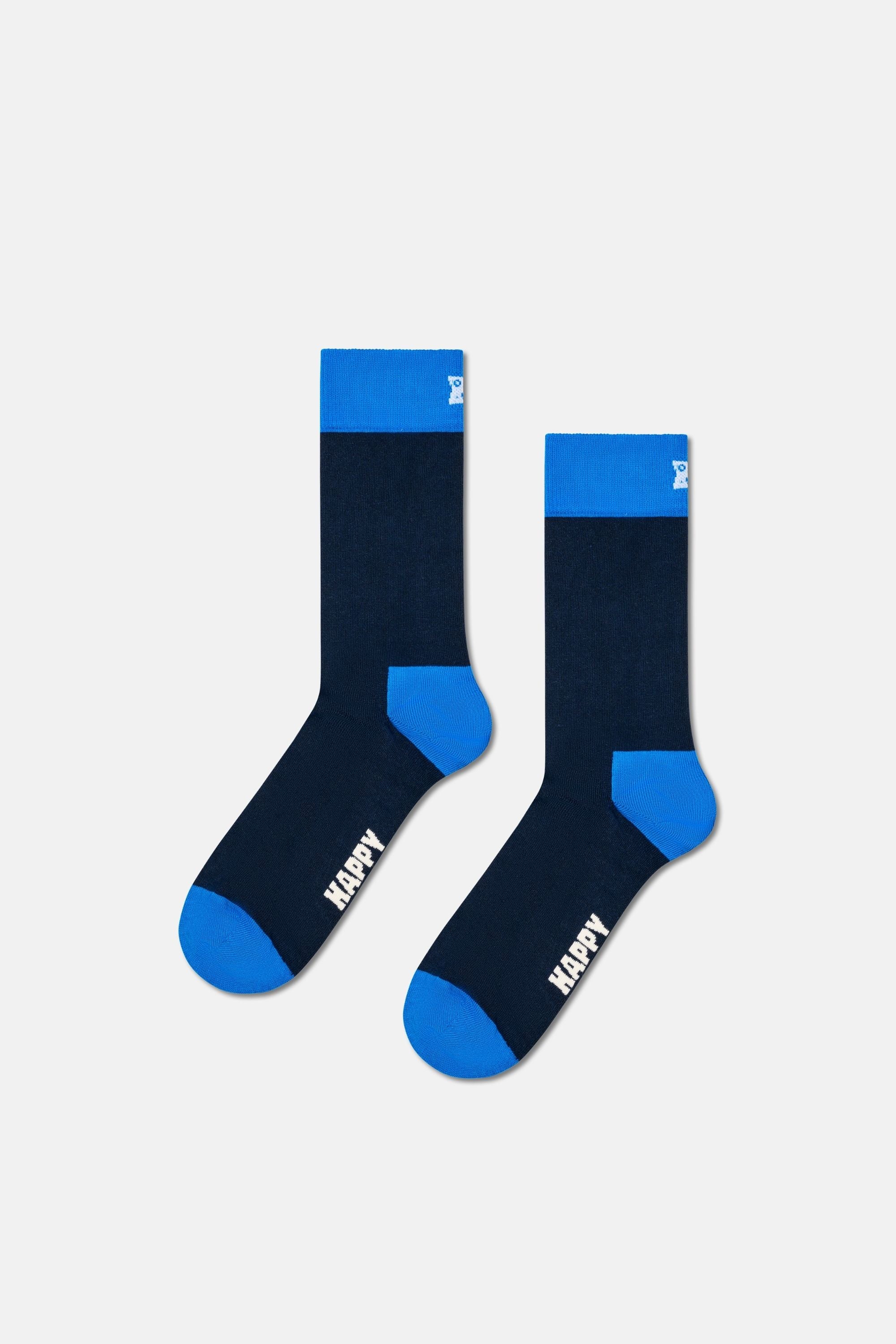 Happy Socks - Çok Renkli Kış Desenli 4Lü Pamuklu Çorap Seti