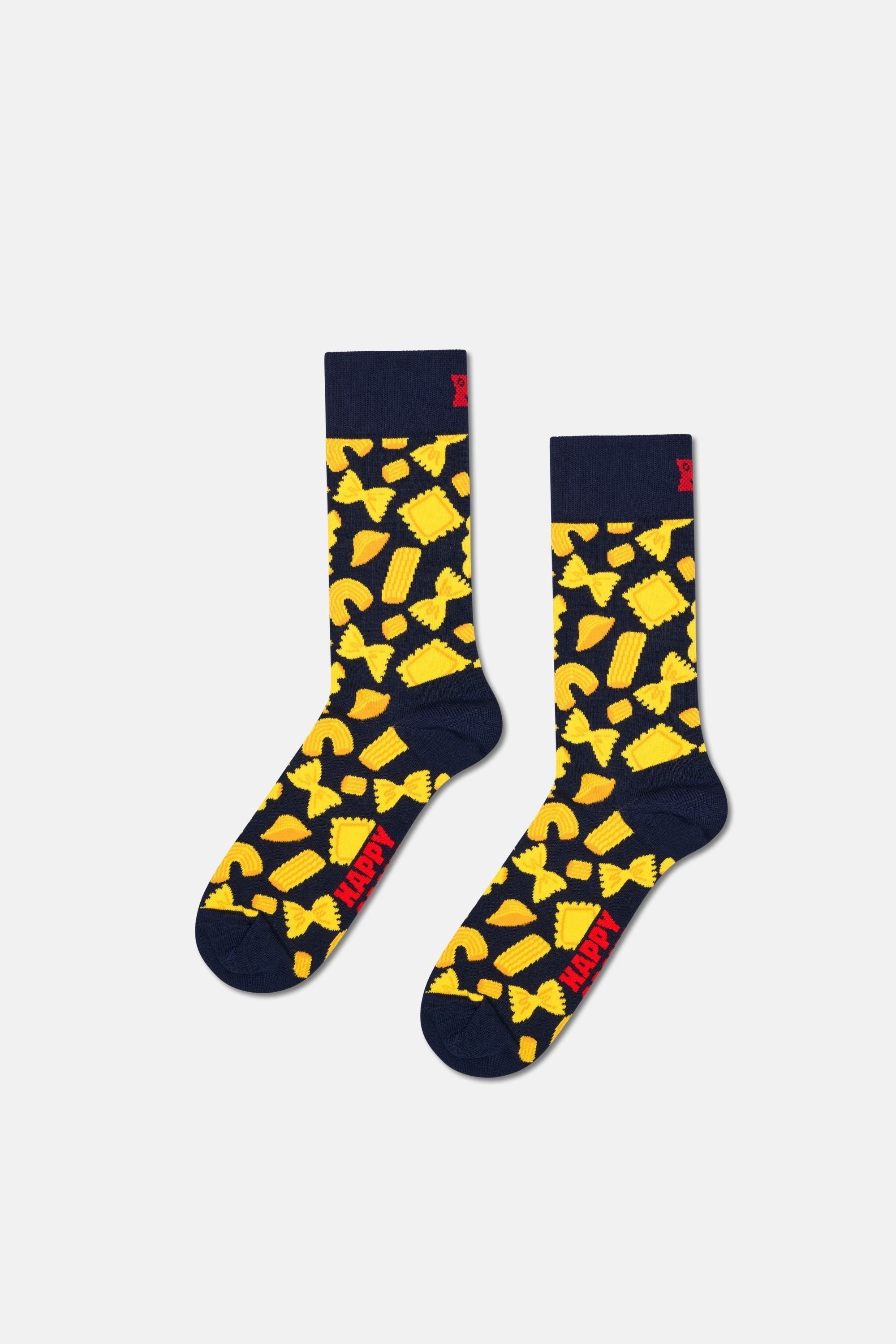 Happy Socks - Çok Renkli Karışık Desenli 7Li Pamuklu Çorap Seti