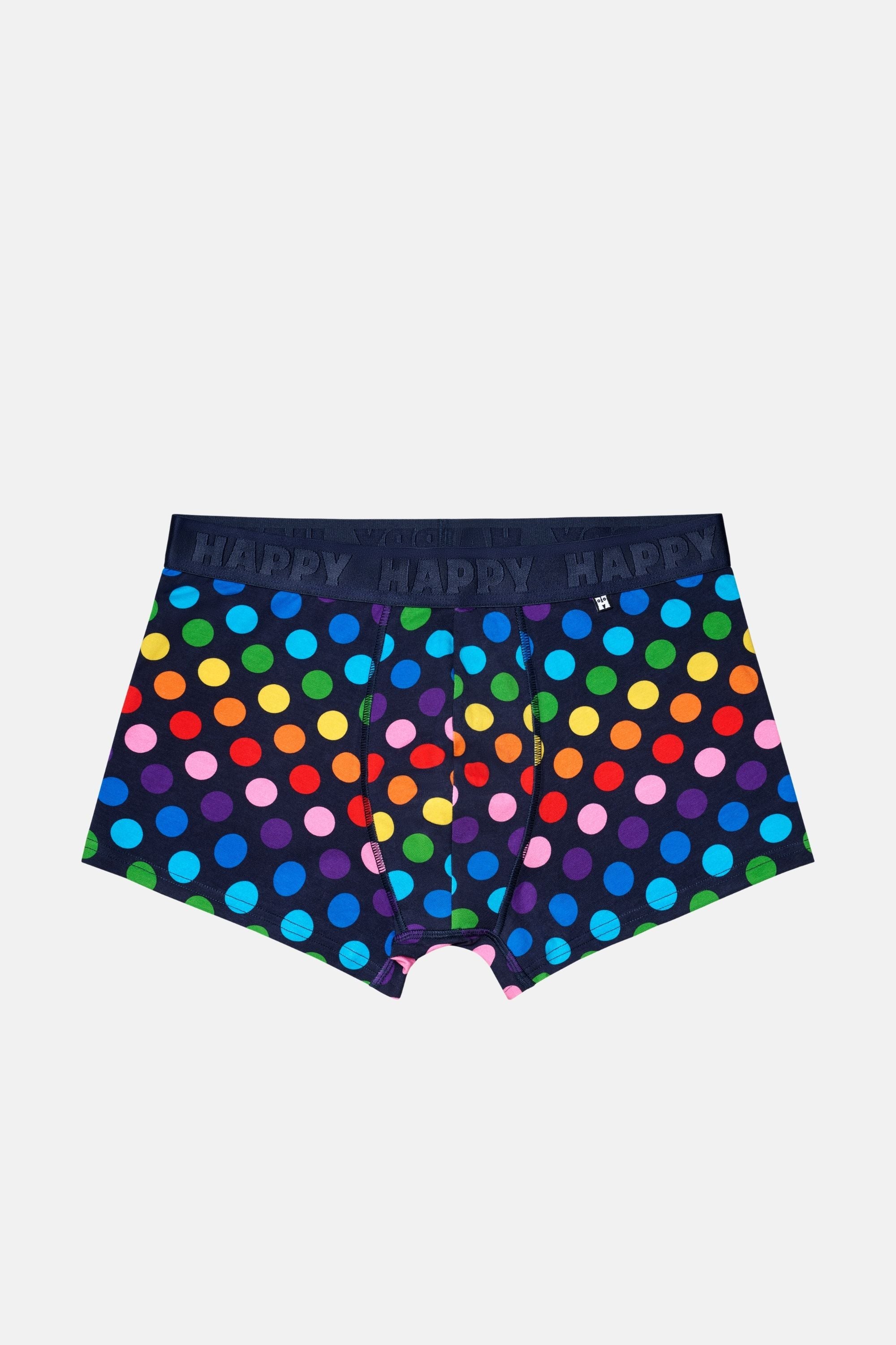 Happy Socks - Çok Renkli Büyük Puantiye Desenli Boxer