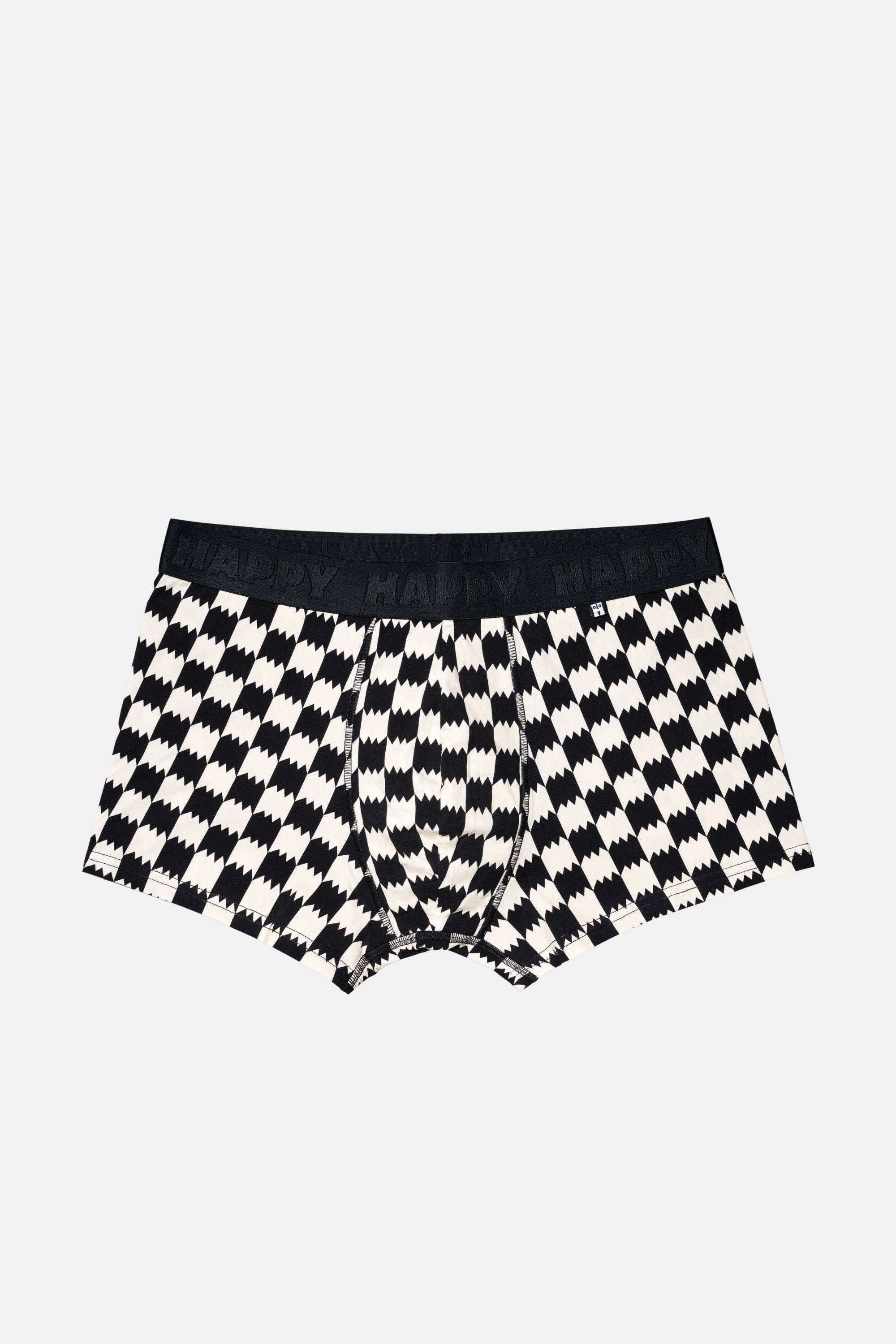 Happy Socks - Erkek Çok Renkli Karışık Desenli 3Lü Boxer Seti