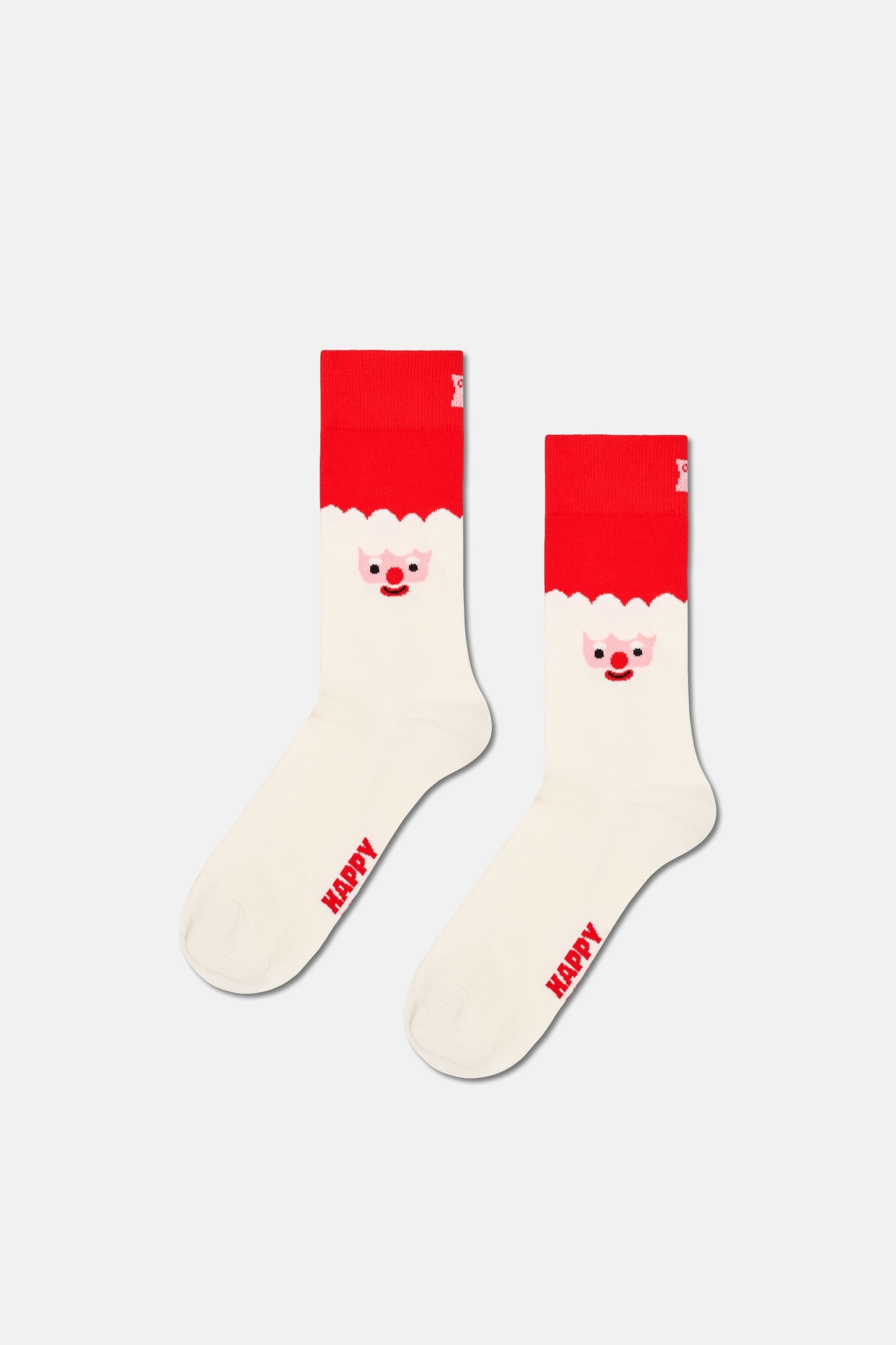 Happy Socks - Çok Renkli Kutlama Desenli 3Lü Pamuklu Çorap Seti