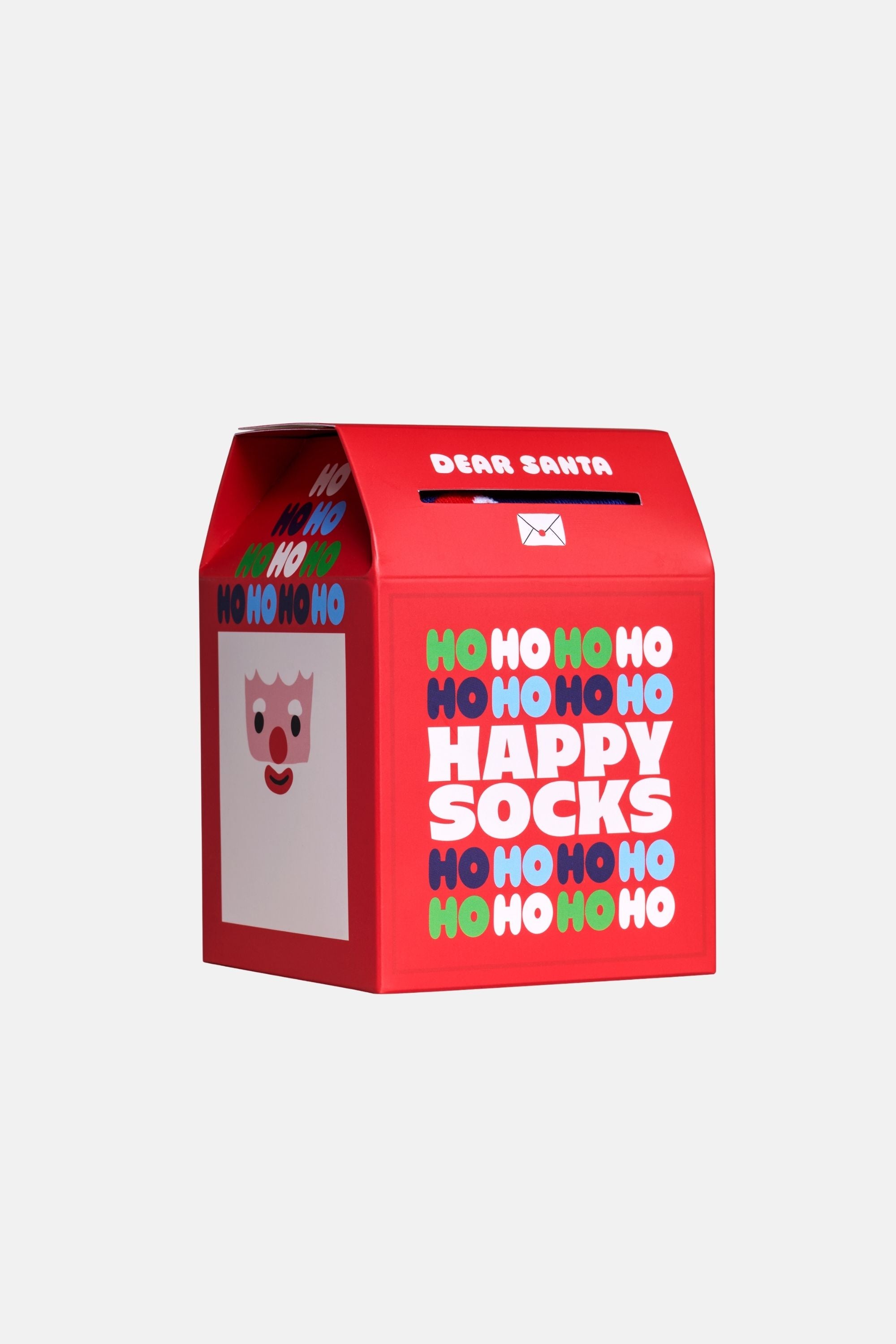 Happy Socks - Çok Renkli Kutlama Desenli 3Lü Pamuklu Çorap Seti