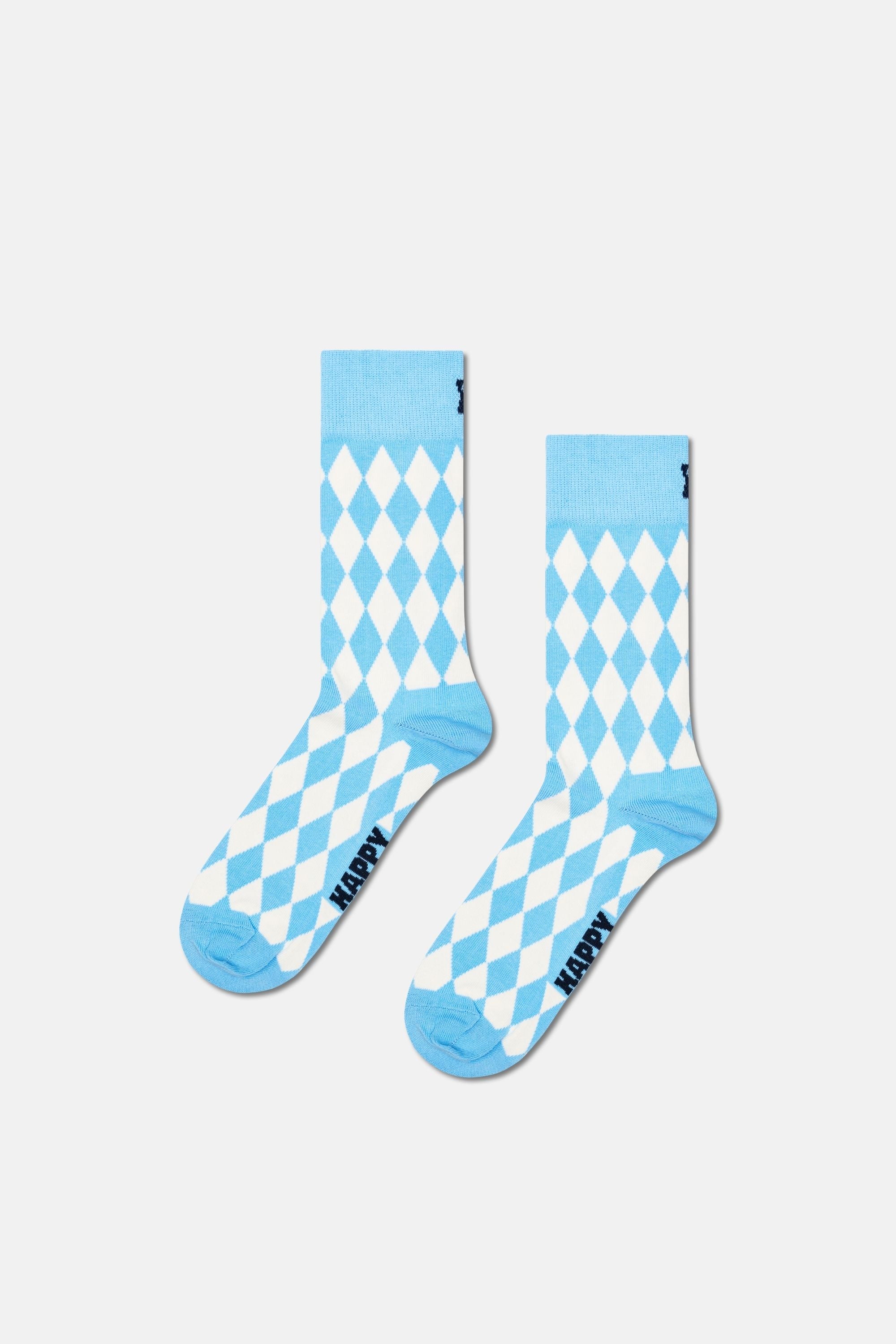 Happy Socks - Çok Renkli Bagel Desenli 4Lü Pamuklu Çorap Seti
