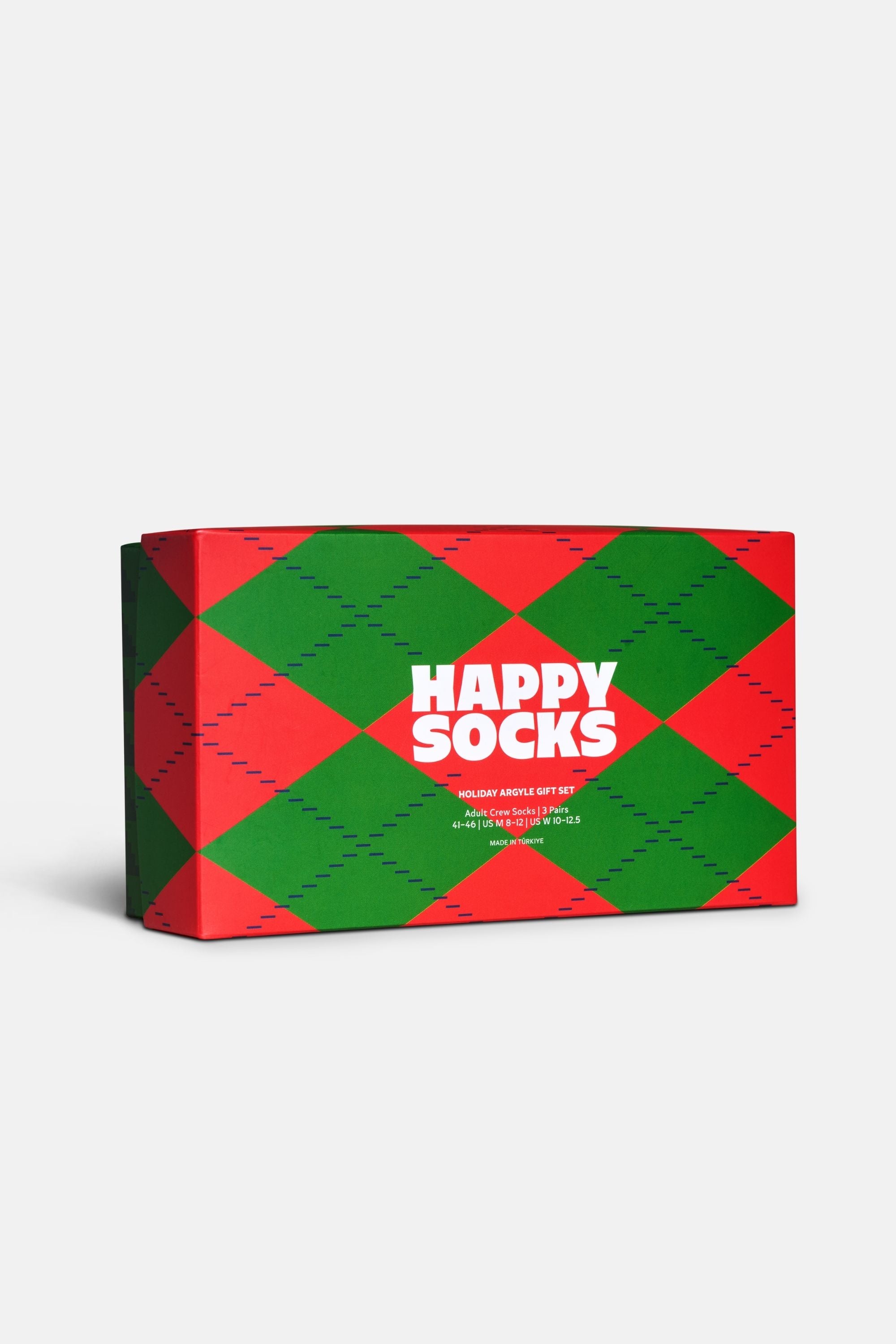 Happy Socks - Çok Renkli Doğa Desenli 3Lü Pamuklu Çorap Seti