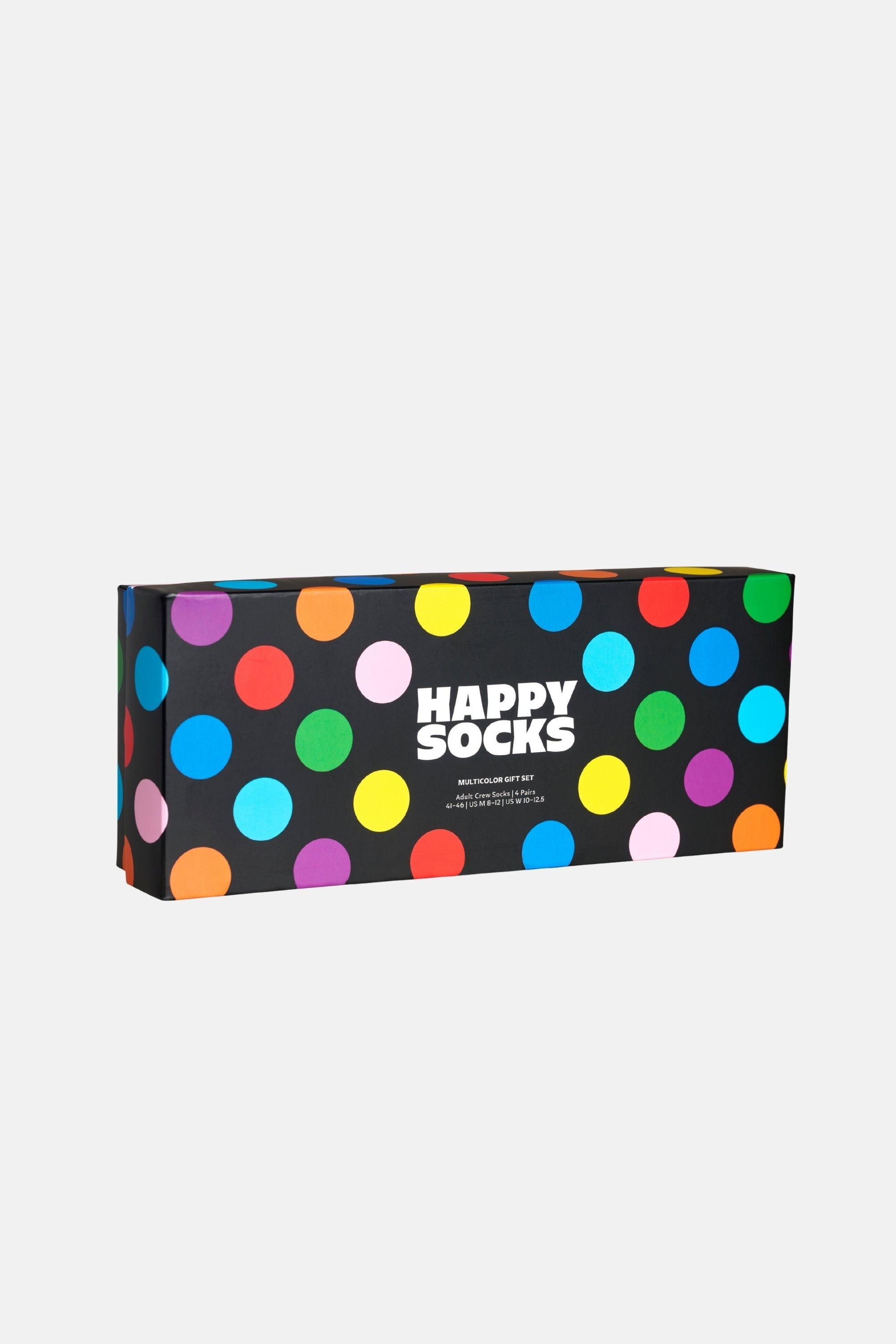 Happy Socks - Çok Renkli Karışık Desenli Pamuklu 4Lü Çorap Seti