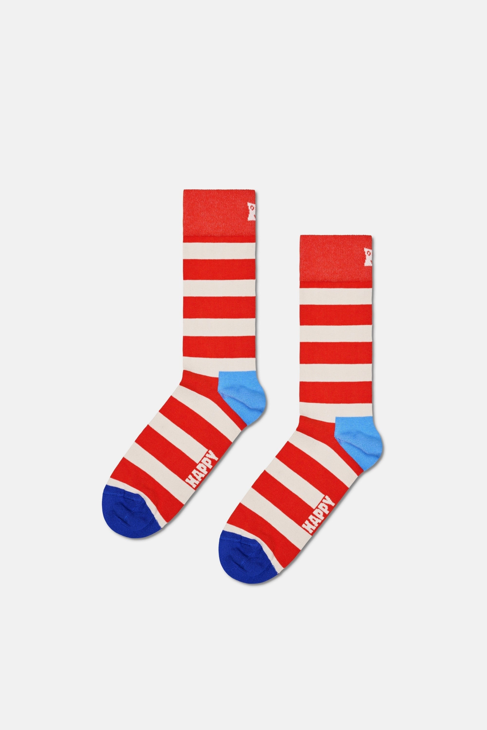 Happy Socks - Çok Renkli Süper Baba Temalı 3Lü Pamuklu Çorap Seti
