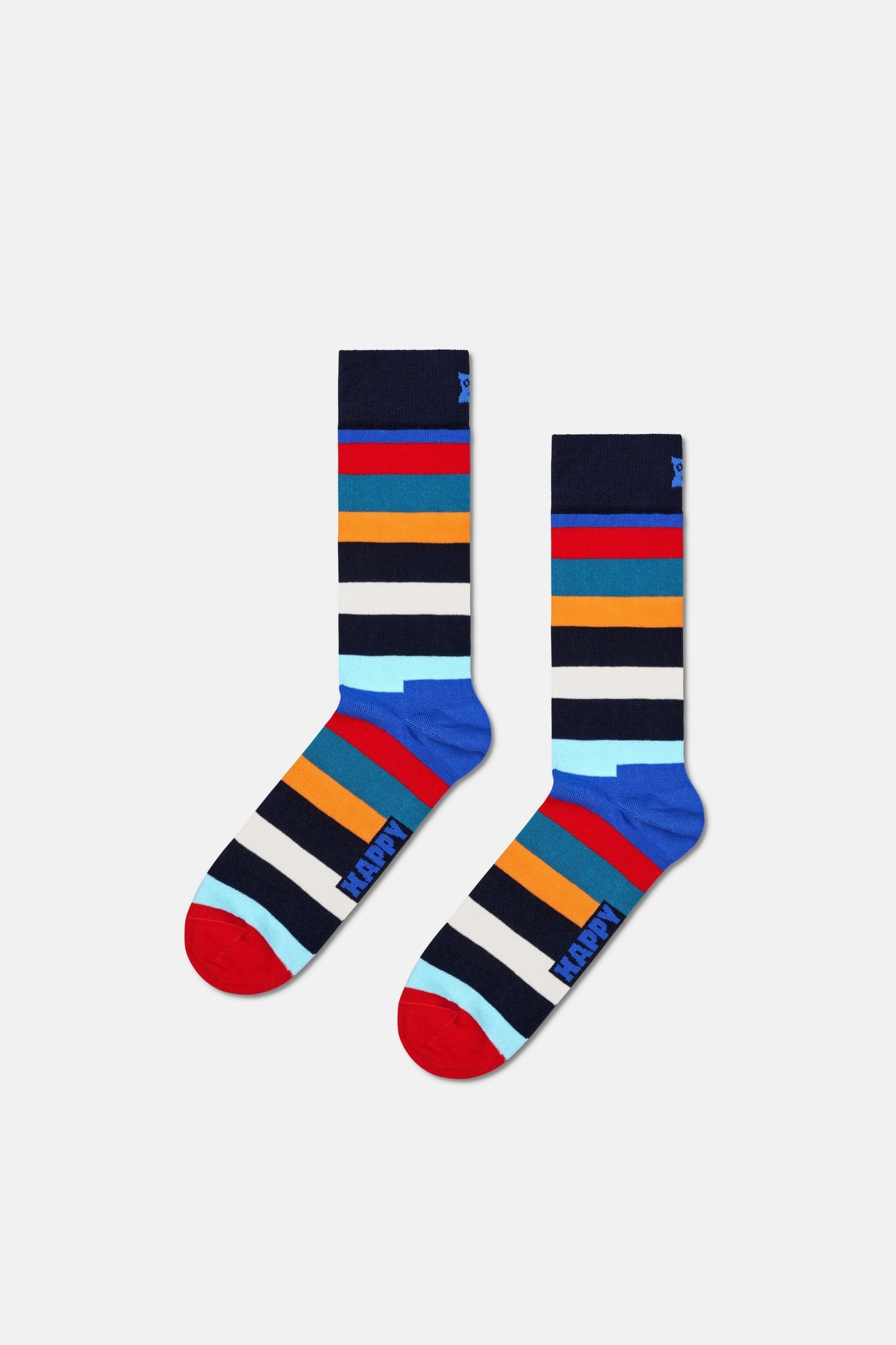 Happy Socks - Çok Renkli Karışık Desenli Pamuklu 4Lü Çorap Seti