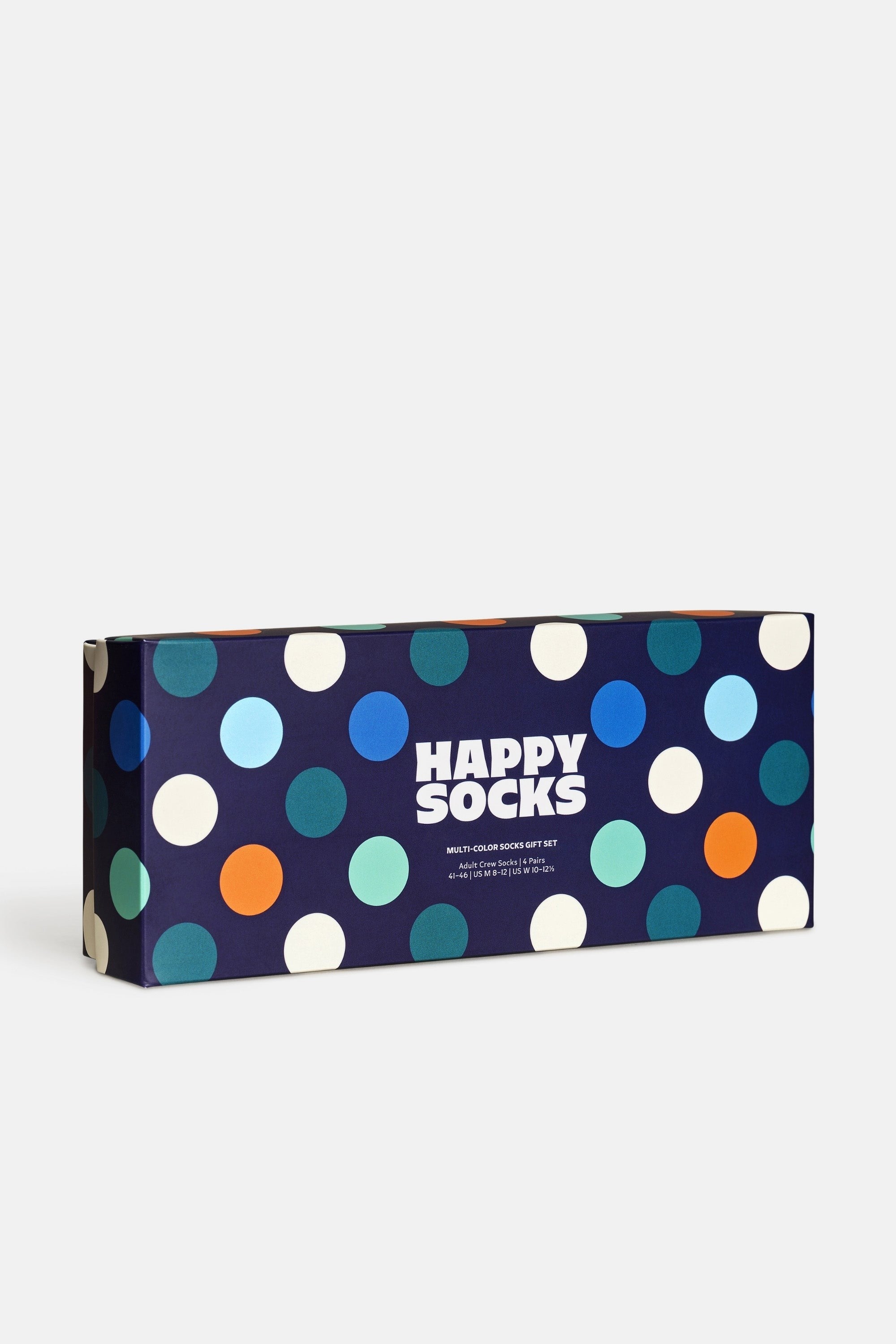 Happy Socks - Çok Renkli Karışık Desenli Pamuklu 4Lü Çorap Seti
